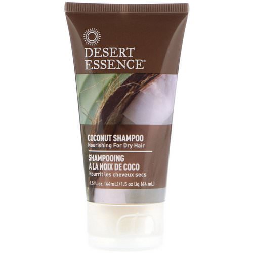 Desert Essence, Travel Size, Coconut Shampoo, 1.5 fl oz (44 ml) فوائد