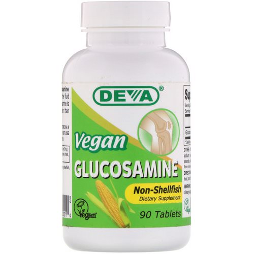 Deva, Glucosamine, Vegan, 90 Tablets فوائد