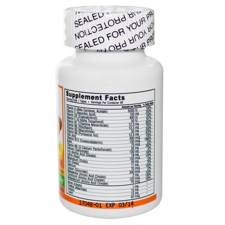 Deva, Vegan, Multivitamin & Mineral Supplement, 90 Coated Tablets:الفيتامينات المتعددة, المكملات الغذائية