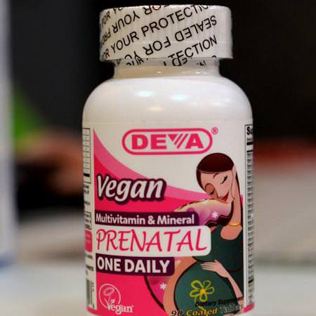 Deva Prenatal Multivitamins Pre Post-Natal Formulas