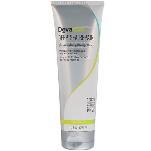 DevaCurl, Deep Sea Repair, Seaweed Strengthening Mask, 8 fl oz (236.6 ml) فوائد