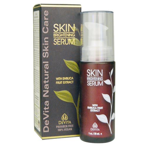 DeVita, Natural Skin Care, Skin Brightening Serum, 1 oz (30 ml) فوائد