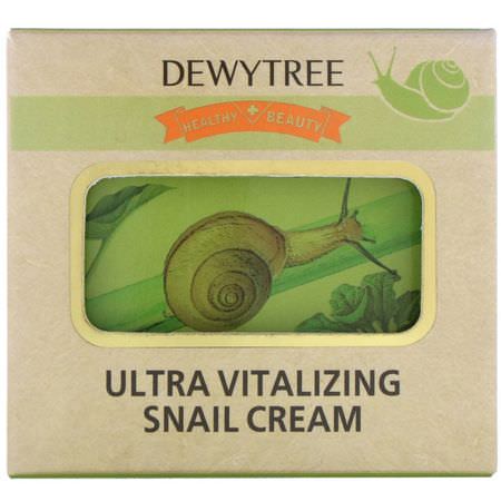 Dewytree, Ultra Vitalizing Snail Cream, 80 ml:مرطبات K-جمال, الكريمات