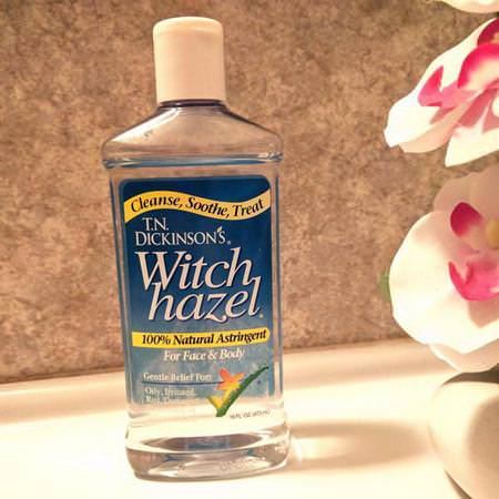Dickinson Brands Toners Witch Hazel - Witch Hazel, ماكياج الحبرs, Scrub, Tone