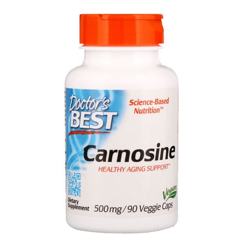 Doctor's Best, Carnosine, 500 mg, 90 Veggie Caps فوائد