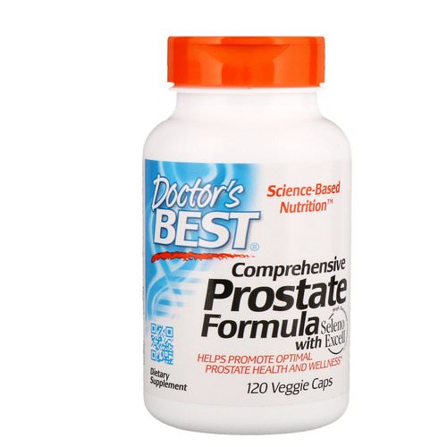 Doctor's Best, Comprehensive Prostate Formula, 120 Veggie Caps فوائد
