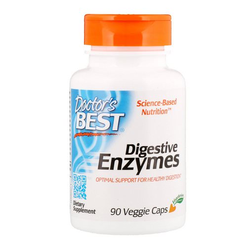 Doctor's Best, Digestive Enzymes, 90 Veggie Caps فوائد
