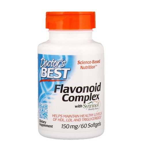 Doctor's Best, Flavonoid Complex with Sytrinol, 60 Softgels فوائد