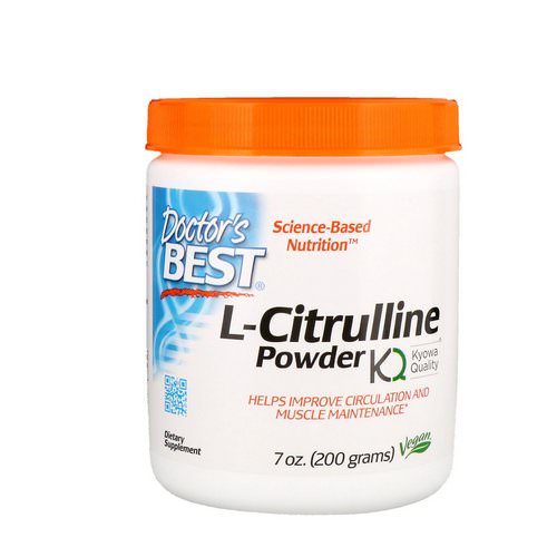 Doctor's Best, L-Citrulline Powder, 7 oz (200 g) فوائد