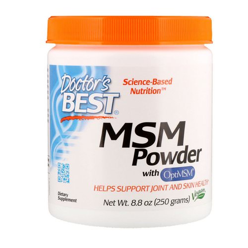 Doctor's Best, MSM Powder with OptiMSM, 8.8 oz (250 g) فوائد