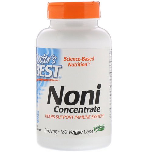 Doctor's Best, Noni Concentrate, 650 mg, 120 Veggie Caps فوائد