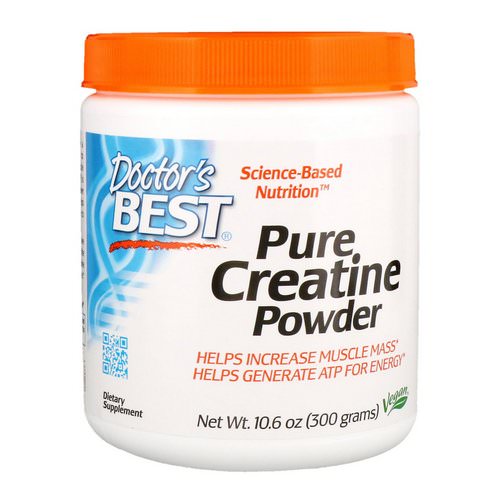 Doctor's Best, Pure Creatine Powder, 10.6 oz (300 g) فوائد
