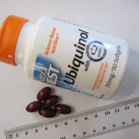 Doctor's Best Ubiquinol CoQ10 - CoQ10, Ubiquinol, مضادات الأكسدة, المكملات الغذائية