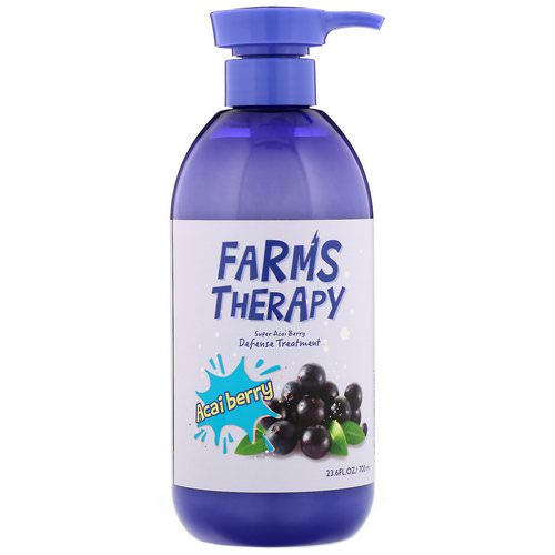 Doori Cosmetics, Farms Therapy, Defense Treatment, Acai Berry, 23.6 fl oz (700 ml) فوائد
