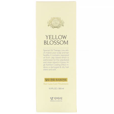 Doori Cosmetics, Yellow Blossom, Hair Loss Care Treatment, 10.1 fl oz, (300 ml):تساقط الشعر