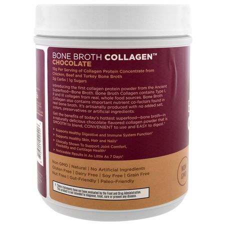 Dr. Axe / Ancient Nutrition Bone Broth Collagen Supplements - مكملات الك,لاجين, مرق العظام, المفاصل, العظام