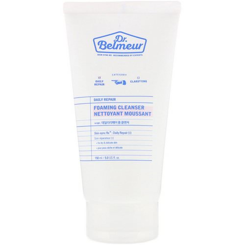 Dr. Belmeur, Daily Repair, Foaming Cleanser, 5 fl oz (150 ml) فوائد