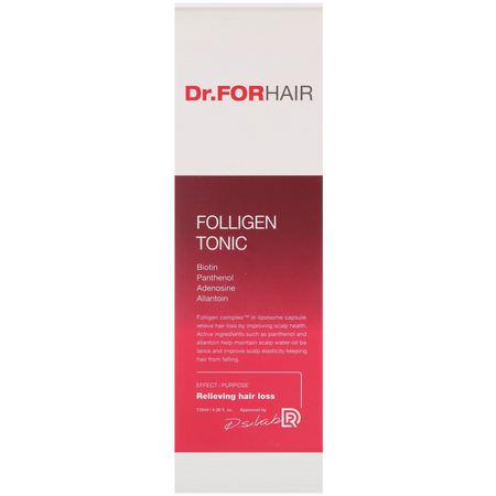 Dr.ForHair, Folligen Tonic, 4.06 fl oz (120 ml):فر,ة الرأس ,العناية بالشعر