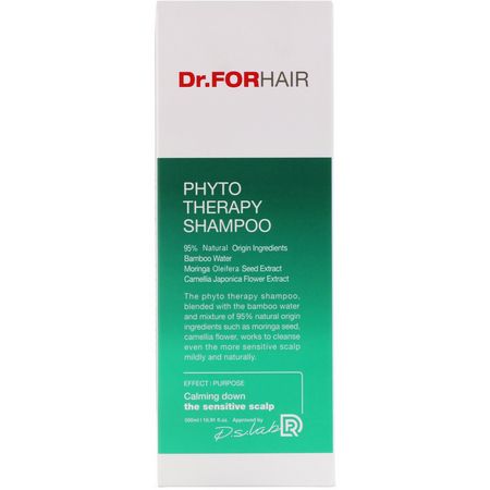 Dr.ForHair, Phyto Therapy Shampoo, 16.91 fl oz (500 ml):شامب, العناية بالشعر K-جمال