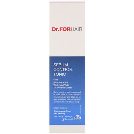 Dr.ForHair, Sebum Control Tonic, 3.38 fl oz (100 ml):فر,ة الرأس ,العناية بالشعر