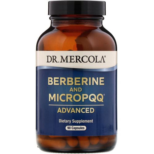 Dr. Mercola, Berberine with MicroPPQ Advanced, 90 Capsules فوائد