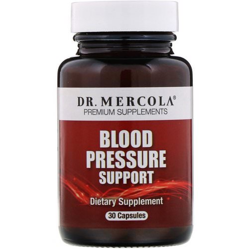 Dr. Mercola, Blood Pressure Support, 30 Capsules فوائد
