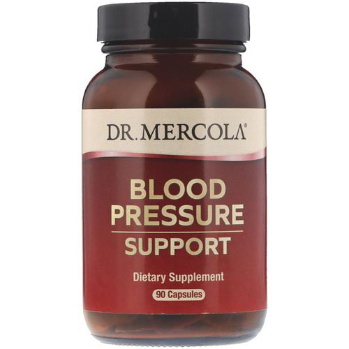 Dr. Mercola, Blood Pressure Support, 90 Capsules فوائد