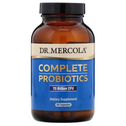 Dr. Mercola, Complete Probiotics, 70 Billion CFU, 90 Capsules فوائد