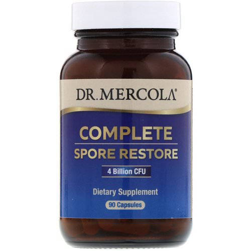 Dr. Mercola, Complete Spore Restore, 4 Billion CFU, 90 Capsules فوائد