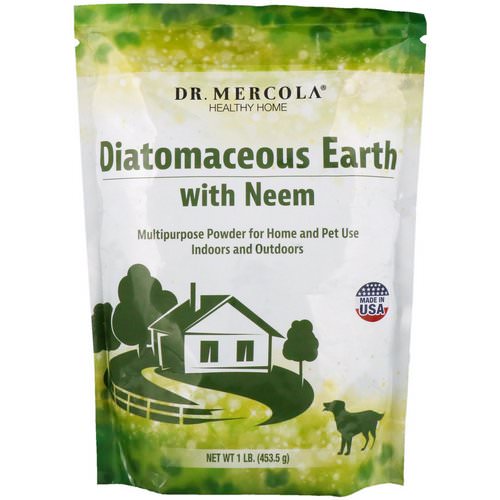Dr. Mercola, Diatomaceous Earth with Neem, 1 lb (453.5 g) فوائد