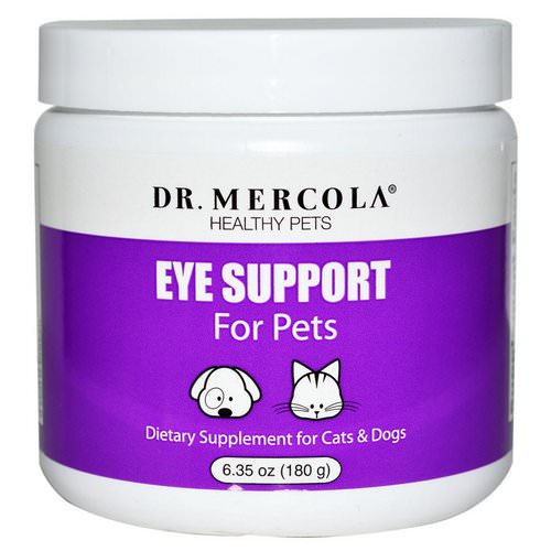 Dr. Mercola, Eye Support For Pets, 6.35 oz (180 g) فوائد