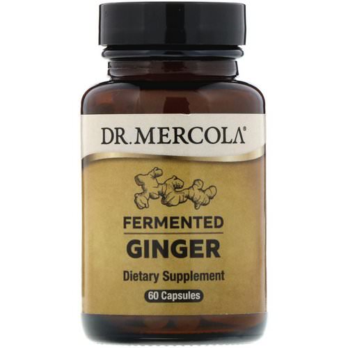 Dr. Mercola, Fermented Ginger, 60 Capsules فوائد