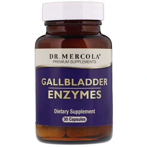 Dr. Mercola, Gallbladder Enzymes, 30 Capsules فوائد