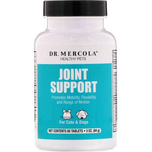 Dr. Mercola, Joint Support, For Cats & Dogs, 60 Tablets فوائد