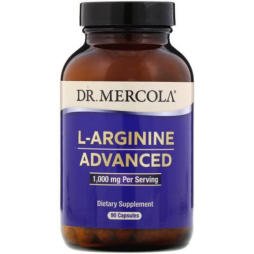Dr. Mercola, L-Arginine Advanced, 1,000 mg, 90 Capsules فوائد