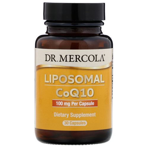Dr. Mercola, Liposomal CoQ10, 100 mg, 30 Capsules فوائد
