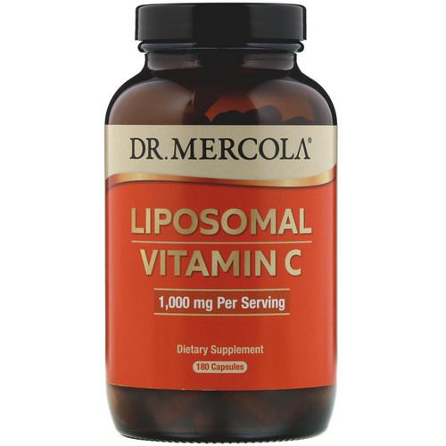 Dr. Mercola, Liposomal Vitamin C, 1,000 mg, 180 Capsules فوائد