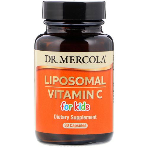 Dr. Mercola, Liposomal Vitamin C for Kids, 30 Capsules فوائد