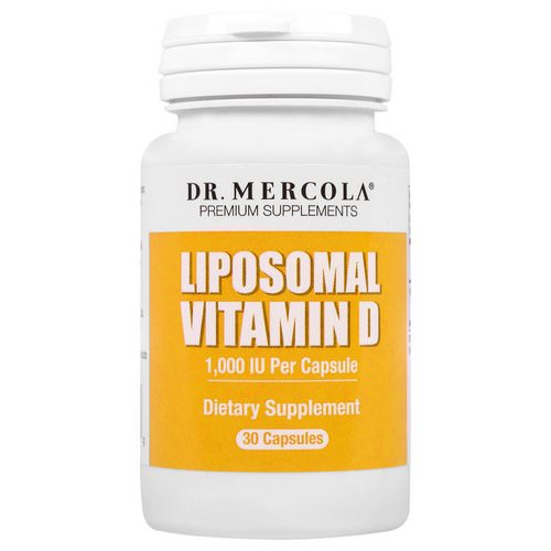 Dr. Mercola, Liposomal Vitamin D, 1,000 IU, 30 Capsules فوائد