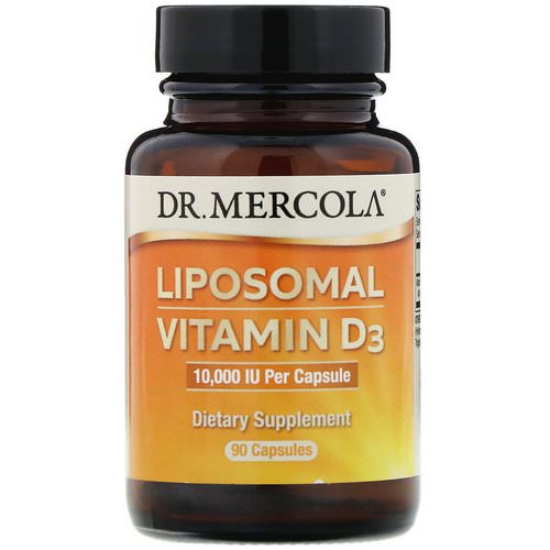 Dr. Mercola, Liposomal Vitamin D3, 10,000 IU, 90 Capsules فوائد