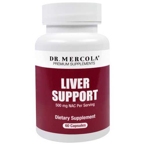 Dr. Mercola, Liver Support, 60 Capsules فوائد