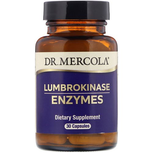 Dr. Mercola, Lumbrokinase Enzymes, 30 Capsules فوائد