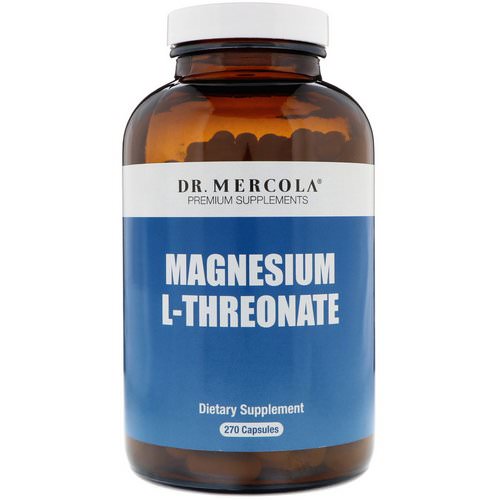 Dr. Mercola, Magnesium L-Threonate, 270 Capsules فوائد