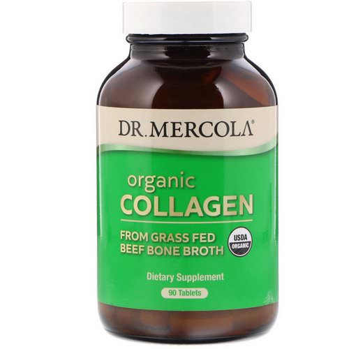 Dr. Mercola, Organic Collagen, 90 Tablets فوائد