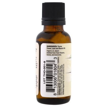 Dr. Mercola, Organic Essential Oil, Thyme, 1 oz (30 ml):زيت الزعتر, تطهير