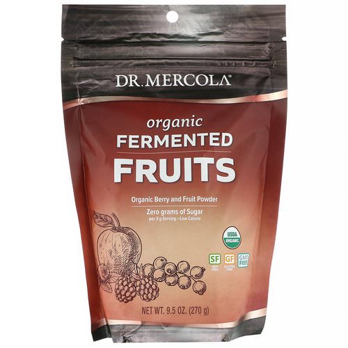 Dr. Mercola, Organic Fermented Fruits, 9.5 oz (270 g) فوائد