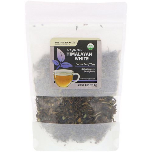Dr. Mercola, Organic Himalayan White, Loose Leaf Tea, 4 oz (113.4 g) فوائد