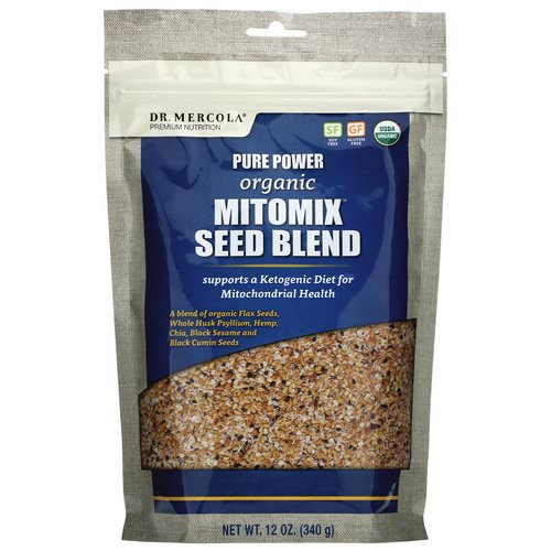 Dr. Mercola, Organic Mitomix Seed Blend, 12 oz (340 g) فوائد