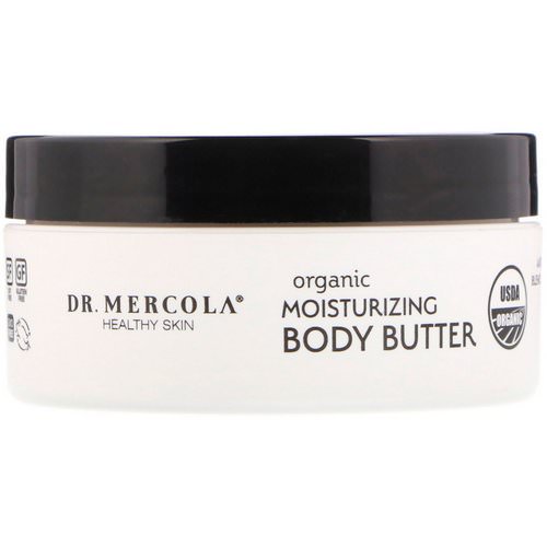 Dr. Mercola, Organic Moisturizing Body Butter, Unscented, 4 oz (113 g) فوائد