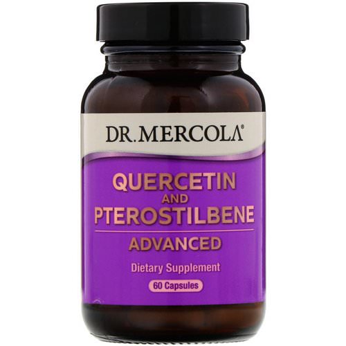 Dr. Mercola, Quercetin and Pterostilbene Advanced, 60 Capsules فوائد